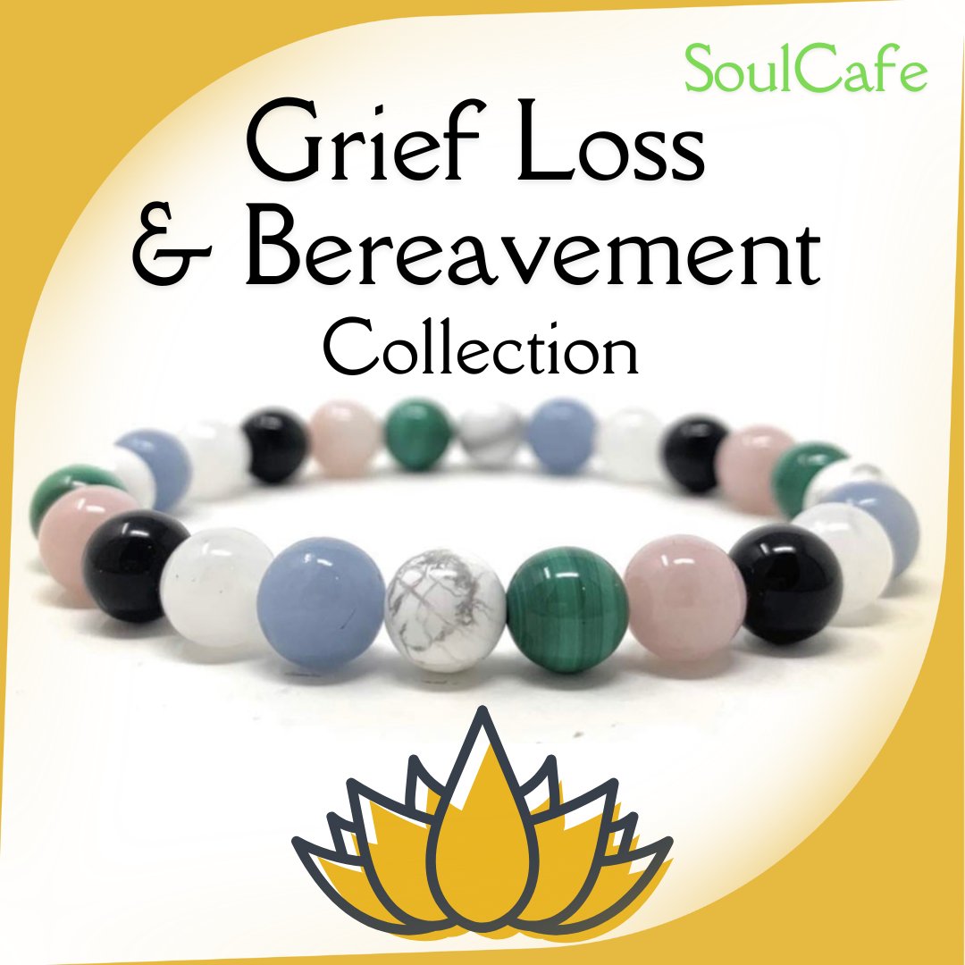 Grief loss and Bereavement Crystal Bracelets