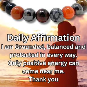 Protection and Grounding Crystal Bracelet