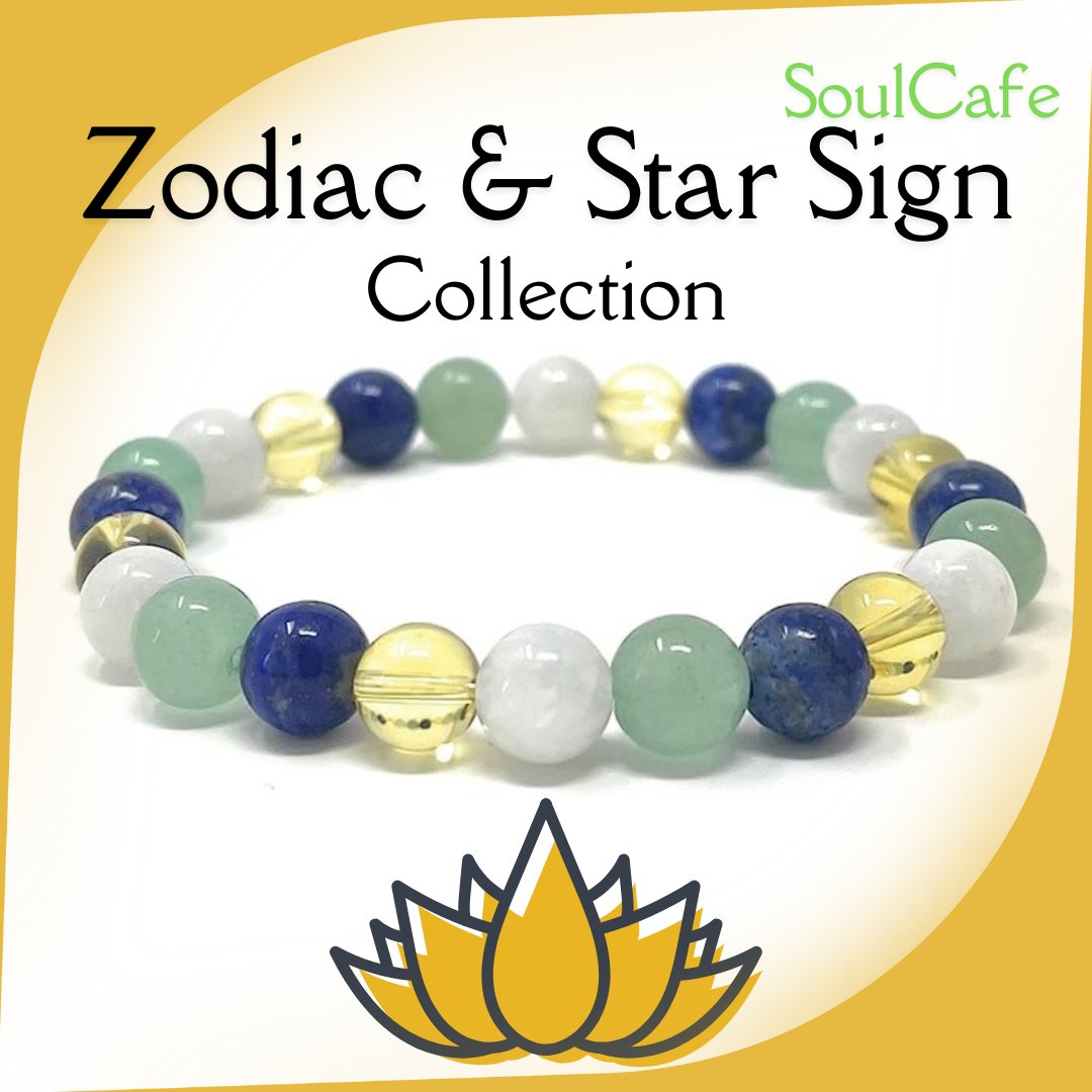 zodiac, star sign bracelets