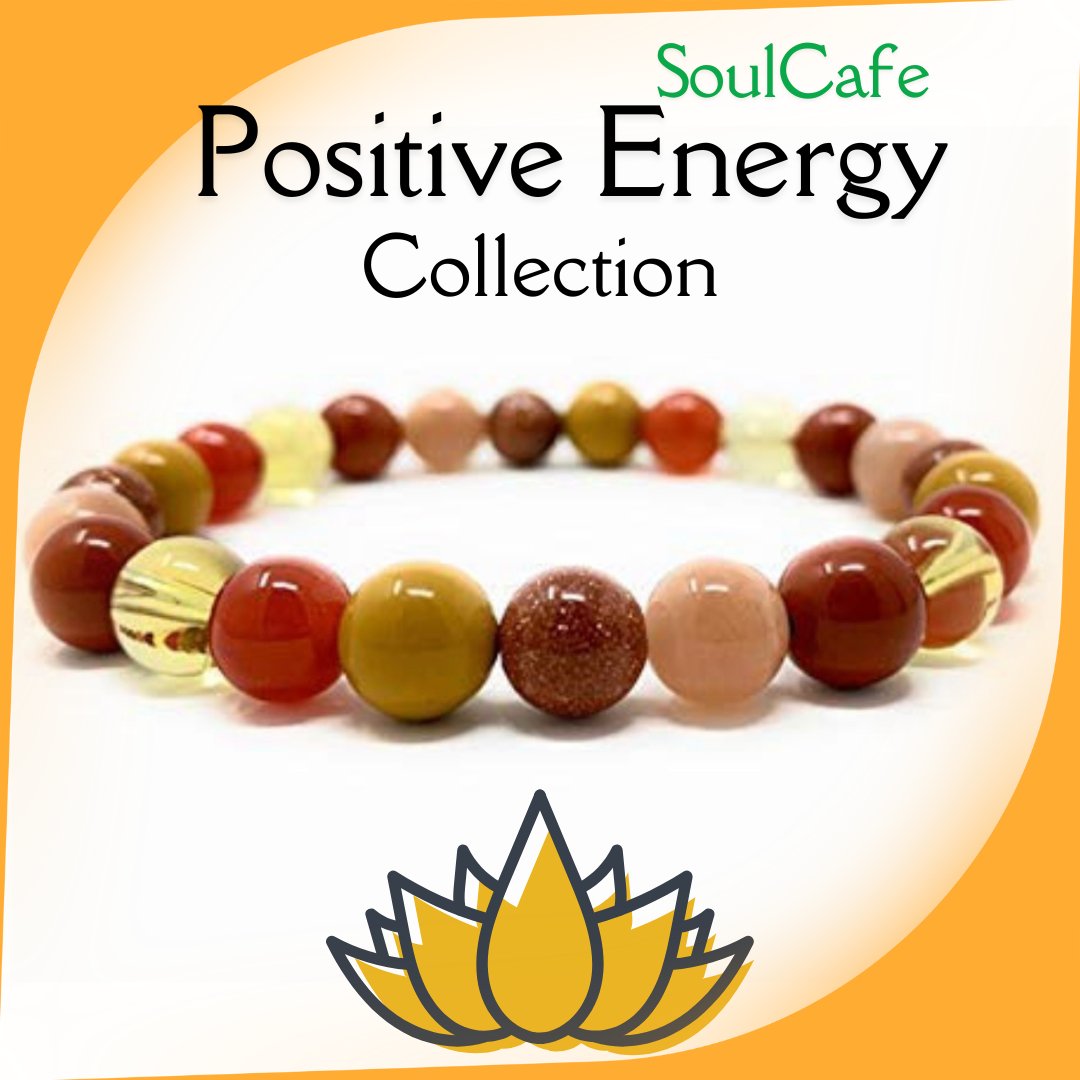 Positive Energy, Happiness and Joy Crystal Bracelets