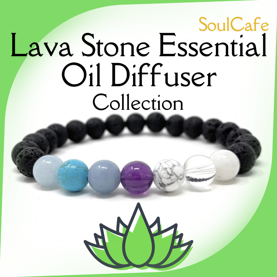 Lava Stone Essential Oil Diffuser Bracelets