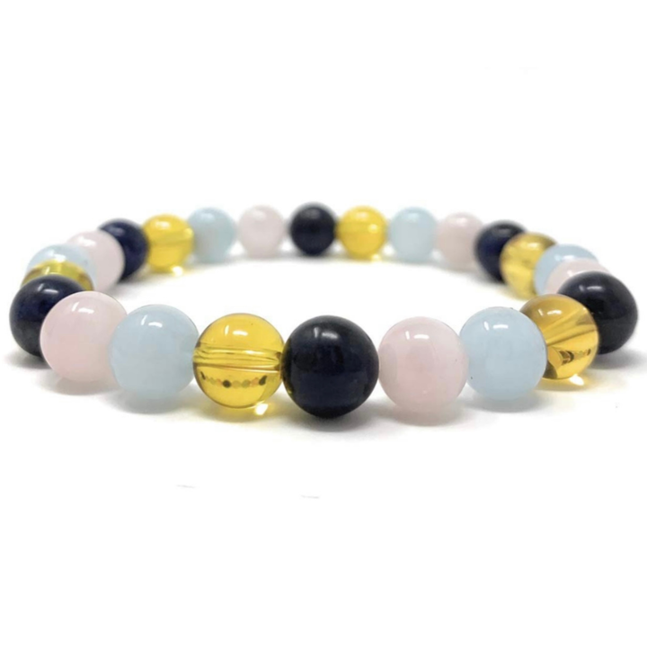 Scorpio Crystal Bracelet | Zodiac Healing Gemstone | Gift Bag
