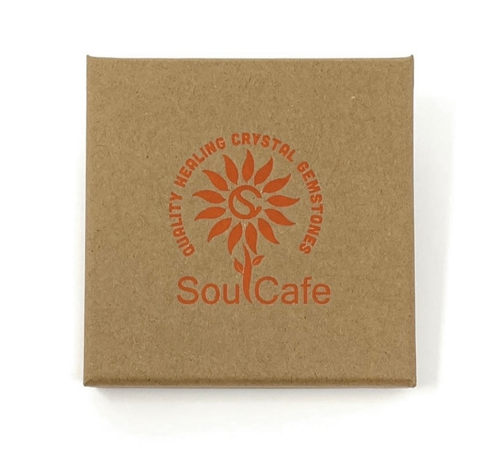 Gift for Uncle - Stretch Bead Crystal Gemstone Bracelet - Soul Cafe Gift Box & Tag
