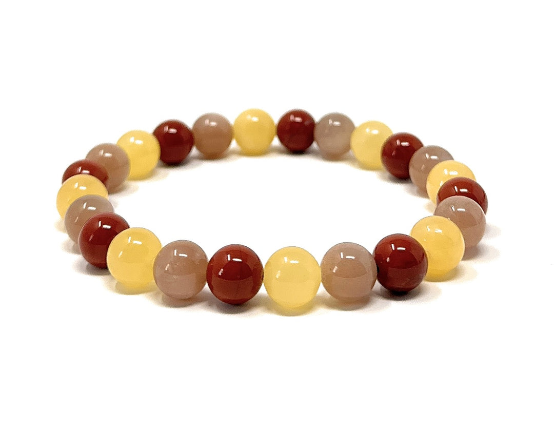 Gift for Grandaughter - Stretch Bead Crystal Gemstone Bracelet - Soul Cafe Gift Box & Tag