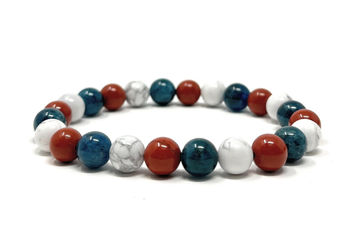 Gift for Soulmate - Stretch Bead Crystal Gemstone Bracelet - Soul Cafe Gift Box & Tag