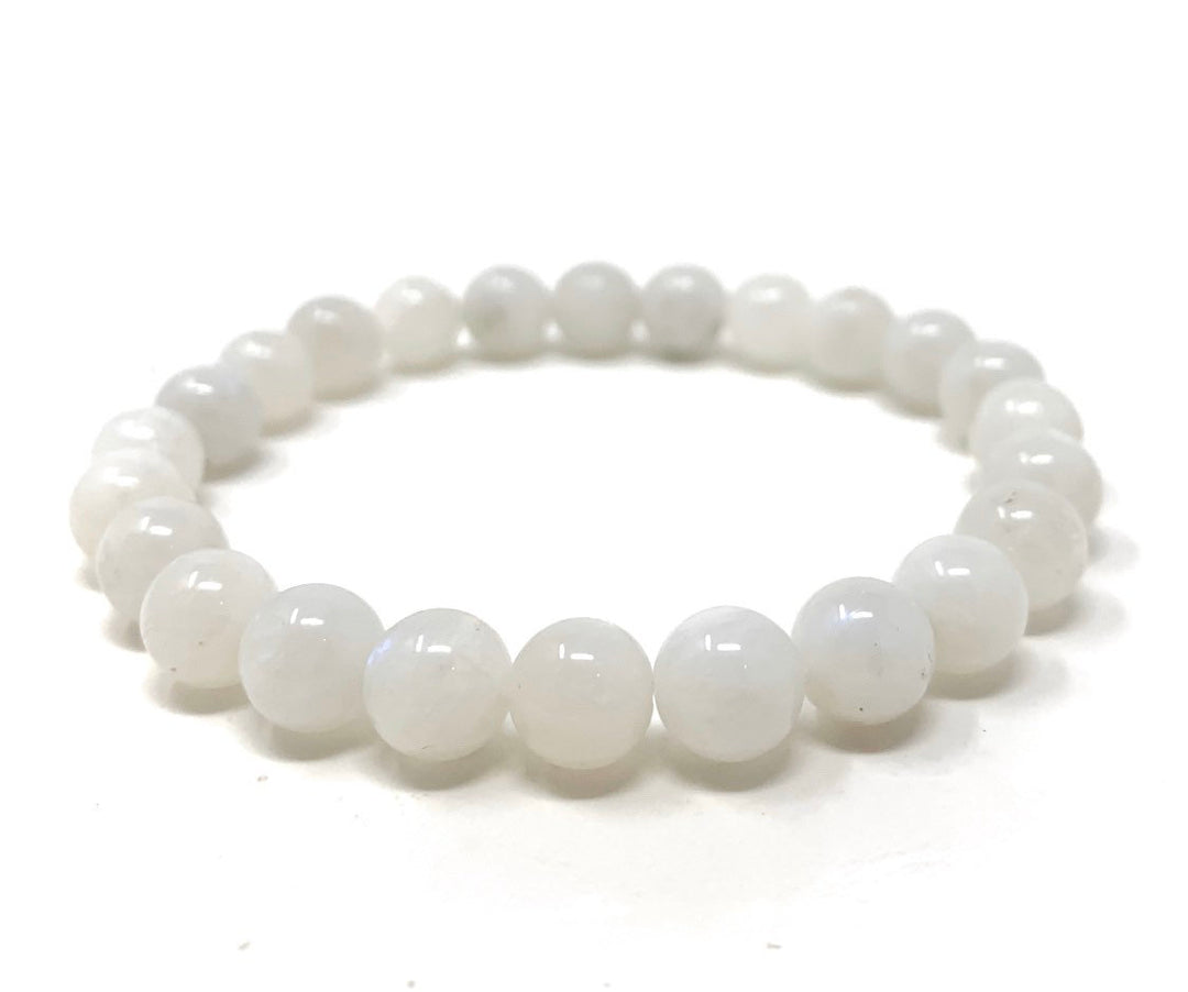 Moonstone Power Bead Crystal Bracelet -  Crystal Gemstone Bracelet - Soul Cafe Gift Box & Tag